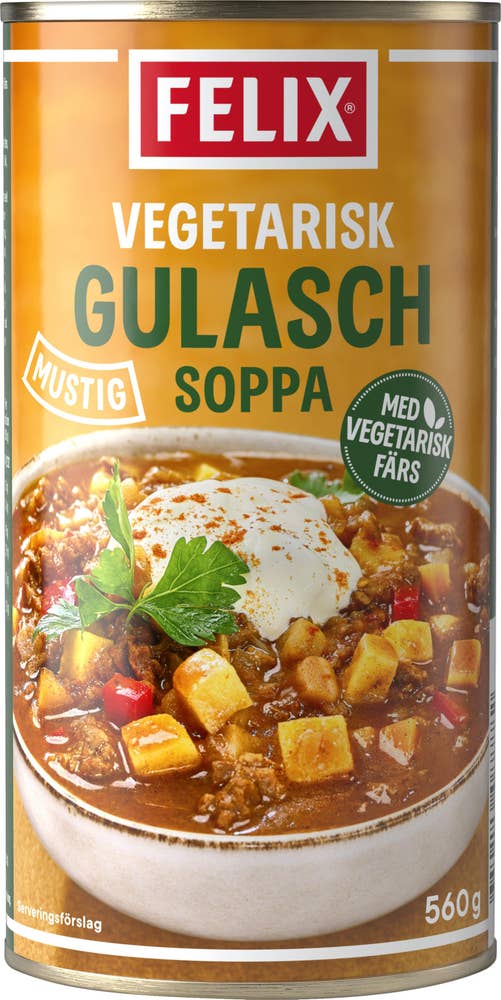 Felix Soppa Gulasch Vegetarisk