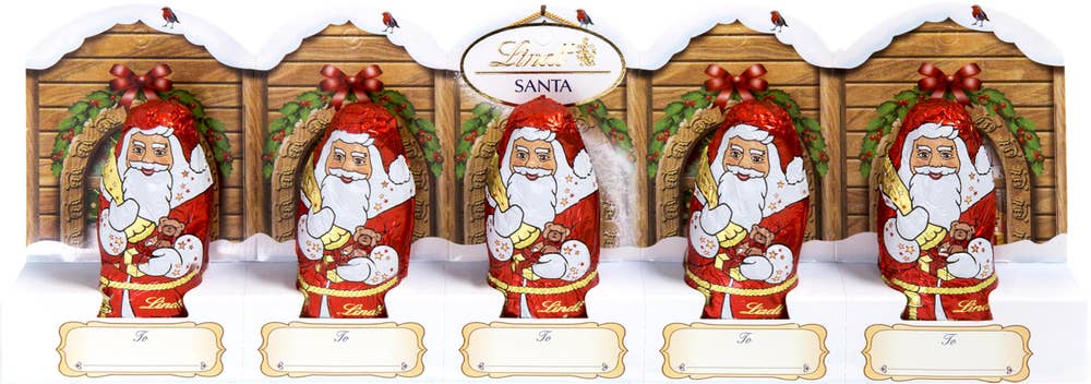 Lindt Mini Santa Chokladtomte