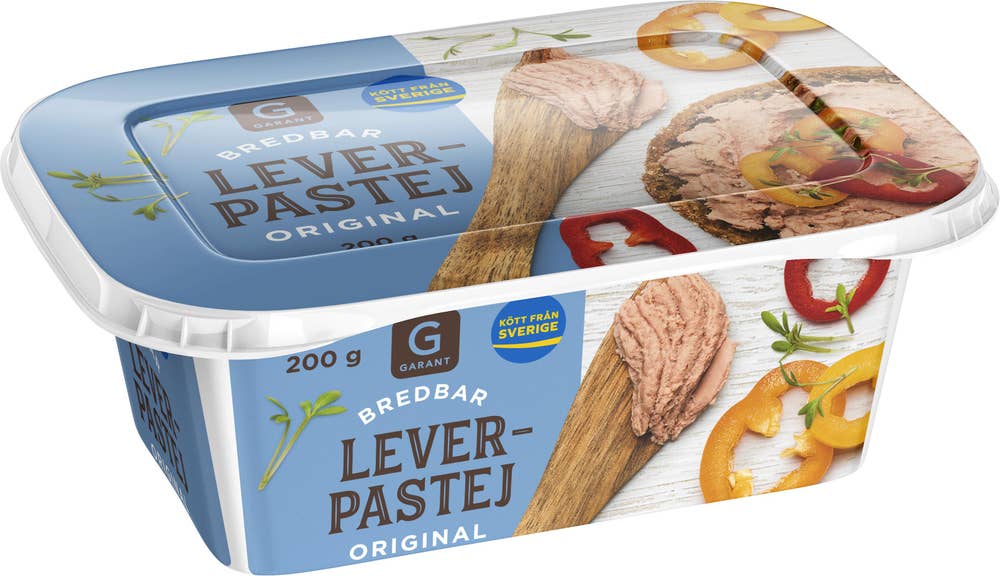 Garant Leverpastej Bredbar