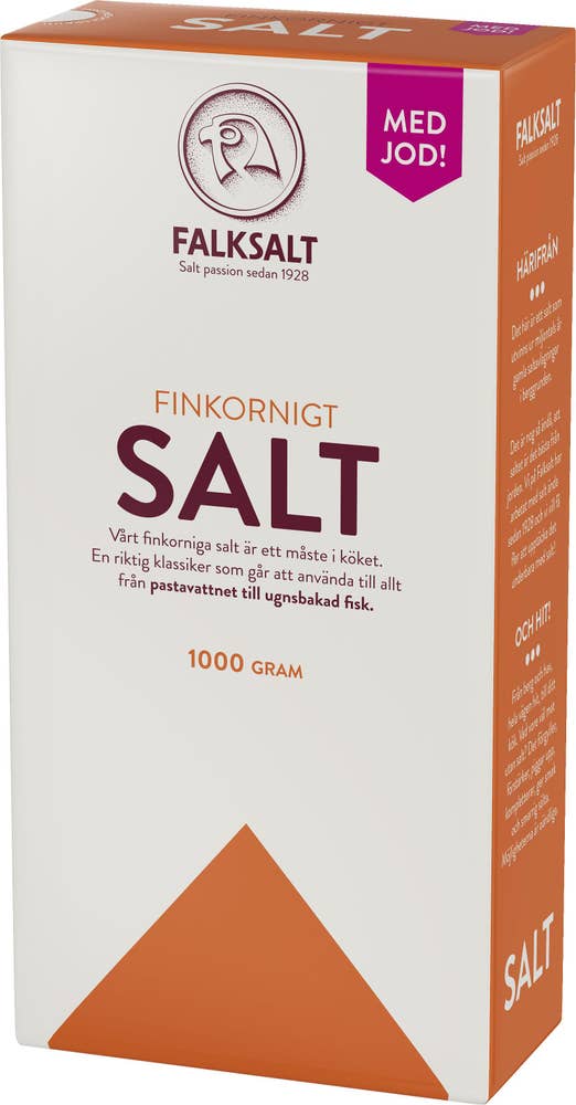 Falksalt Hushållssalt med Jod