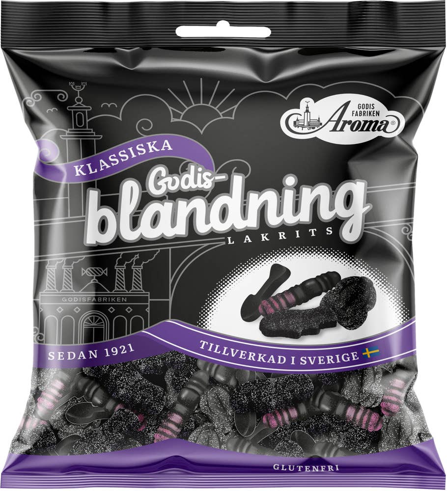Aroma Godisblandning Lakrits