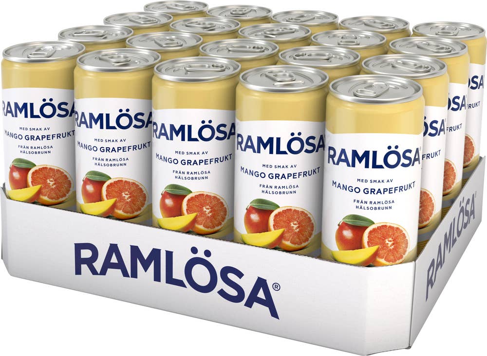 Ramlösa Mango & Grapefrukt Flak 20x33cl