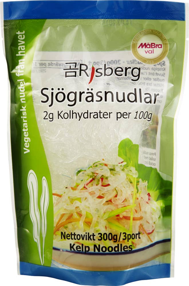 Risberg Sjögräsnudlar Glutenfria Risberg