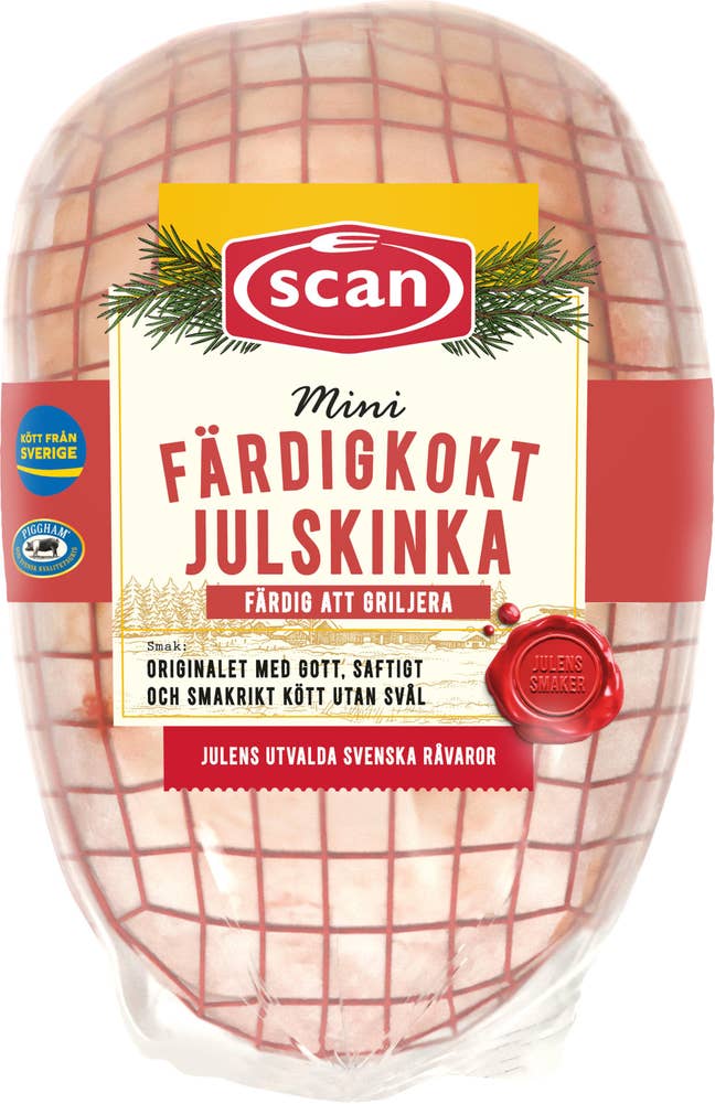Scan Julskinka Färdigkokt Mini Viktspann 600-900g