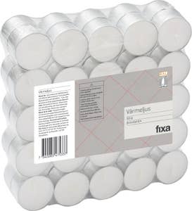 Fixa Värmeljus Paraffin 6h