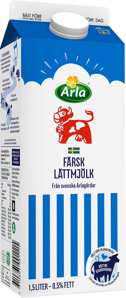 Arla Ko® Färsk Lättmjölk 0,5%