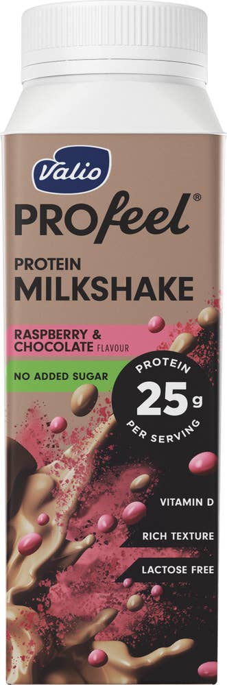 PROfeel Proteinmilkshake Raspberry & Chocolate