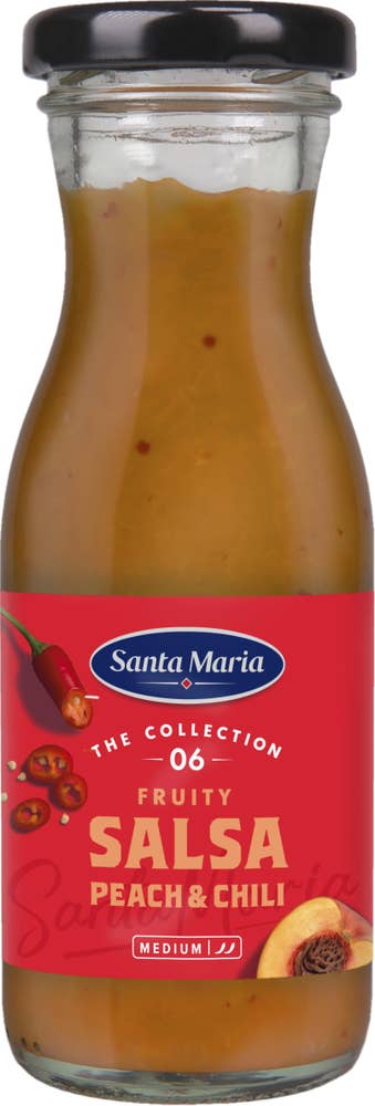 Santa Maria Salsa Peach & Chili