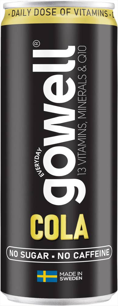 Gowell Funktionsdryck Cola Sockerfri
