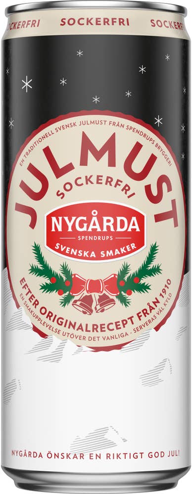 Nygårda Julmust Sockerfri