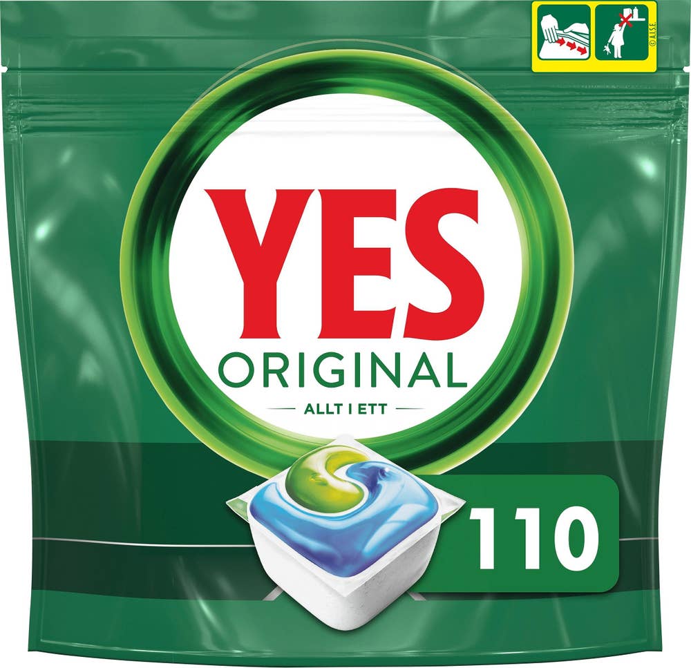 YES Diskmaskintablett Original All In One 110-p YES