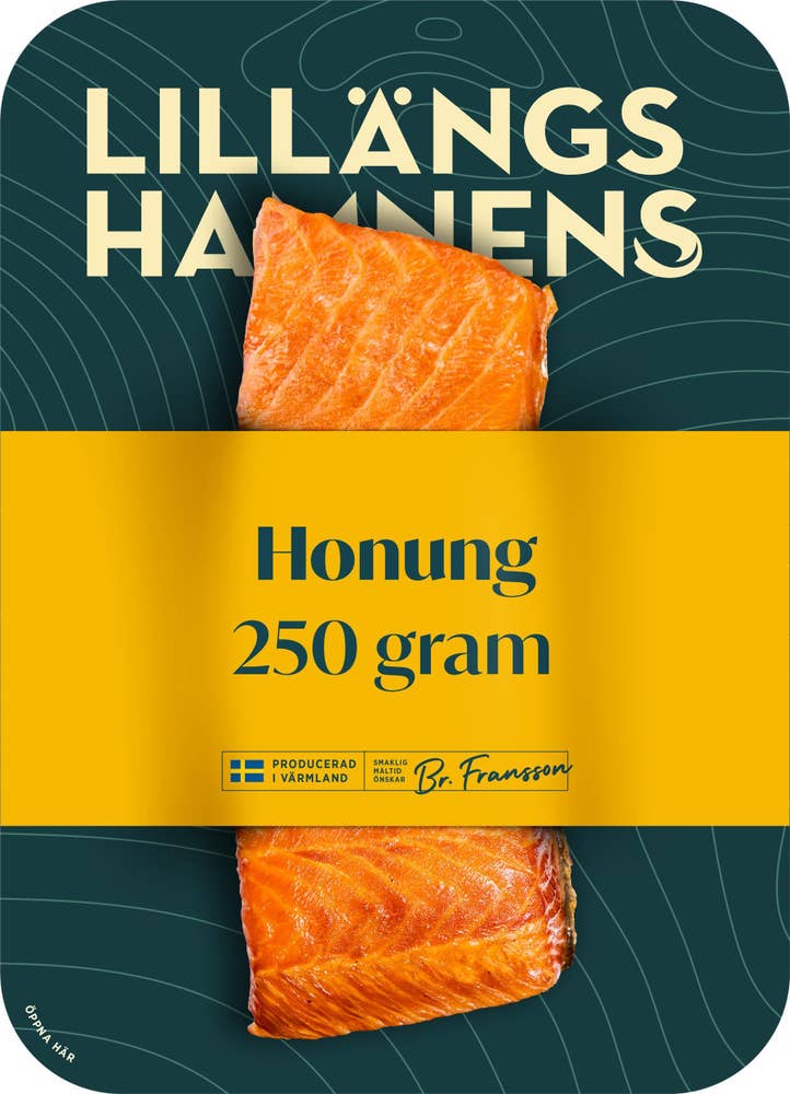 Lillängshamnens Laxfilé Varmrökt Honungsmarinerad