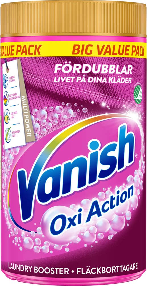 Vanish Fläckborttagning Pulver Colour
