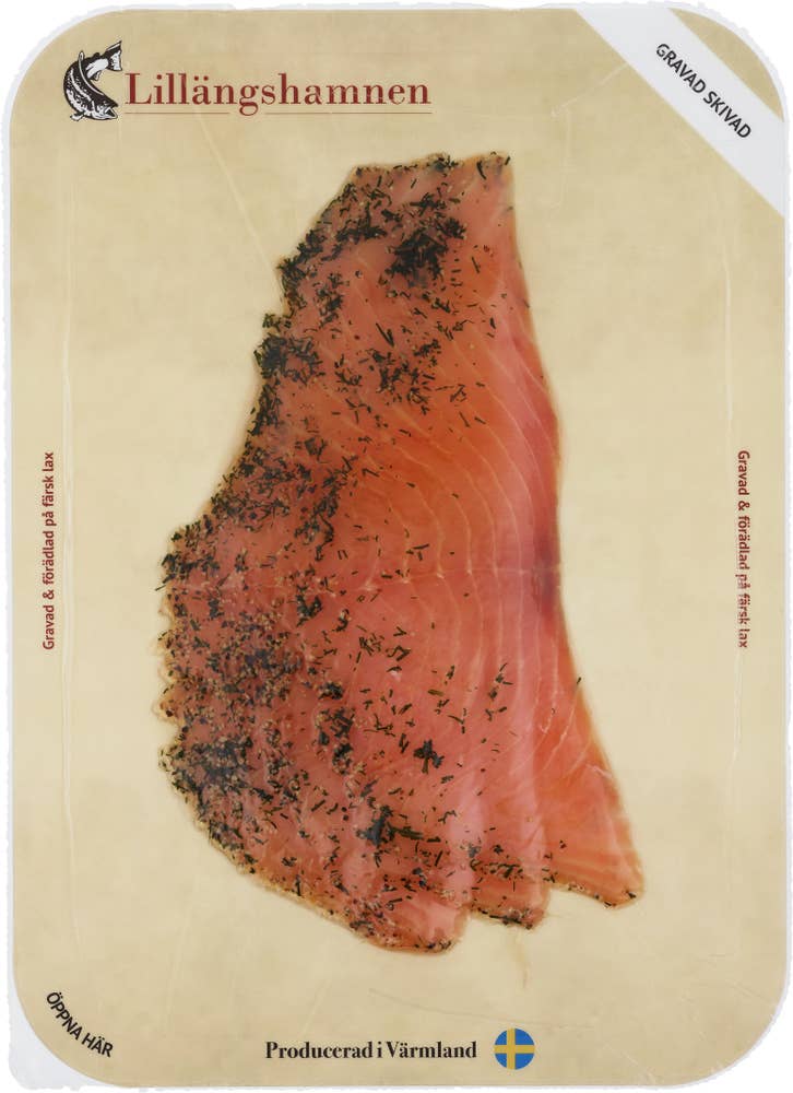 Lillängshamnen Lax Gravad Skivad