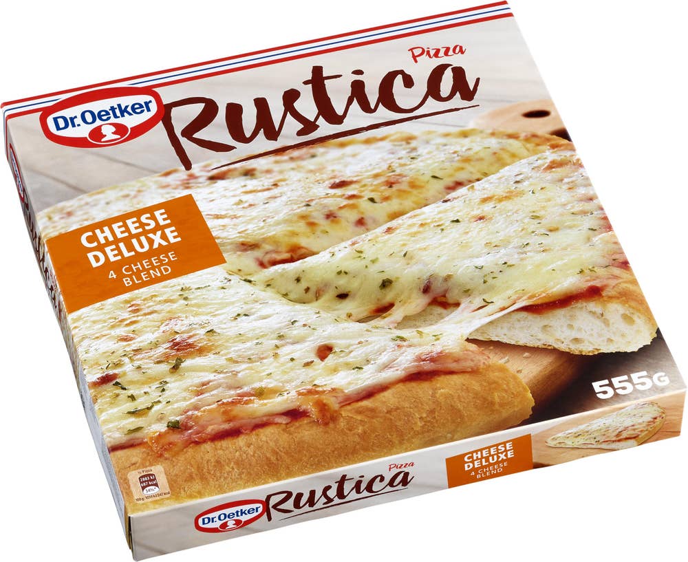 Pizza Rustica 4 Cheese Fryst