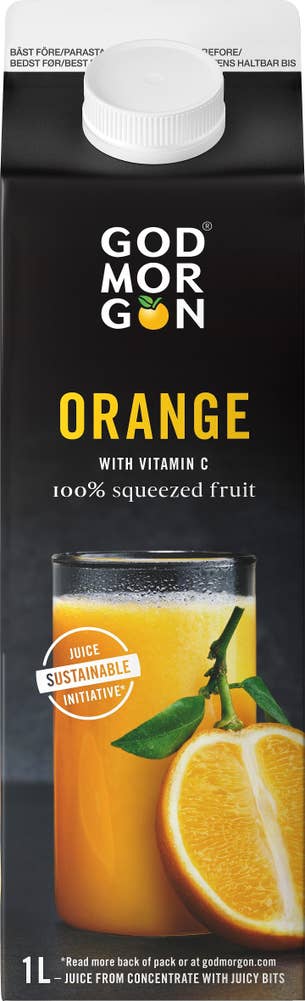 God Morgon® Juice Apelsin med fruktkött