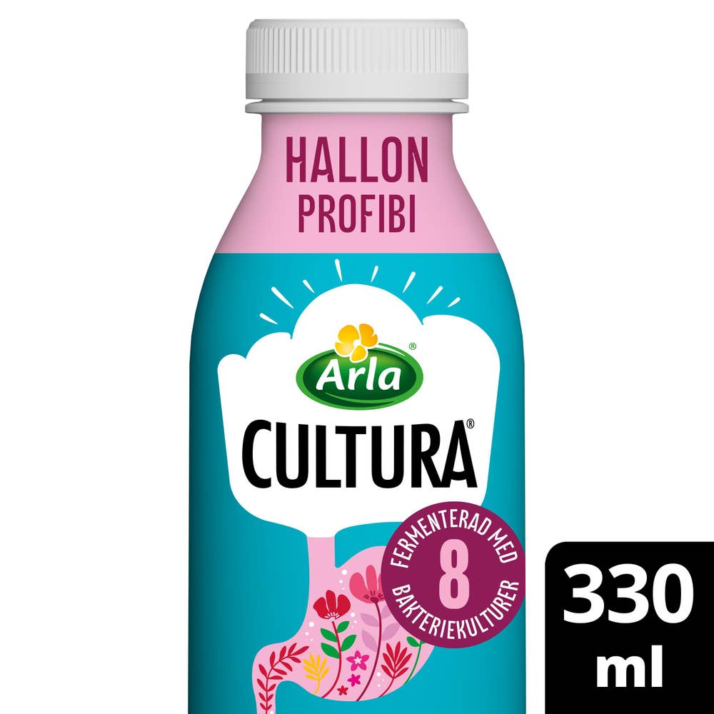 Arla® Cultura® Profibi Drickfil Hallon Laktosfri