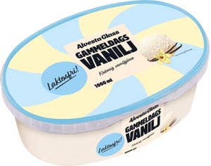 Alvestaglass Glass Gammeldags Vanilj Laktosfri