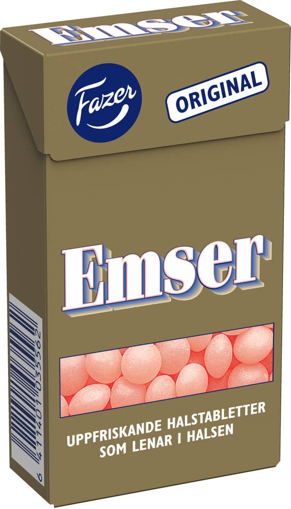 Fazer Halstabletter Emser