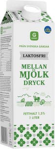 Garant Mellan Mjölkdryck Laktosfri 1,5%