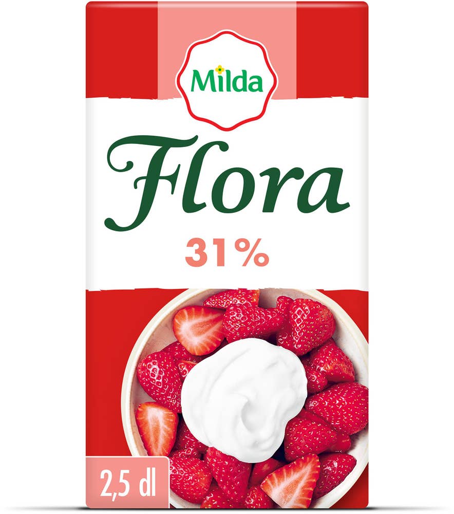 Flora by Milda Gräddalternativ Visp 31%