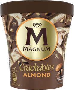 Magnum Glass Crackables Almond