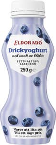 Eldorado Drickyoghurt Blåbär Laktosfri 0,8%