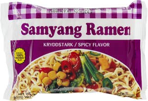 Samyang Ramen Snabbnudlar Kryddstark