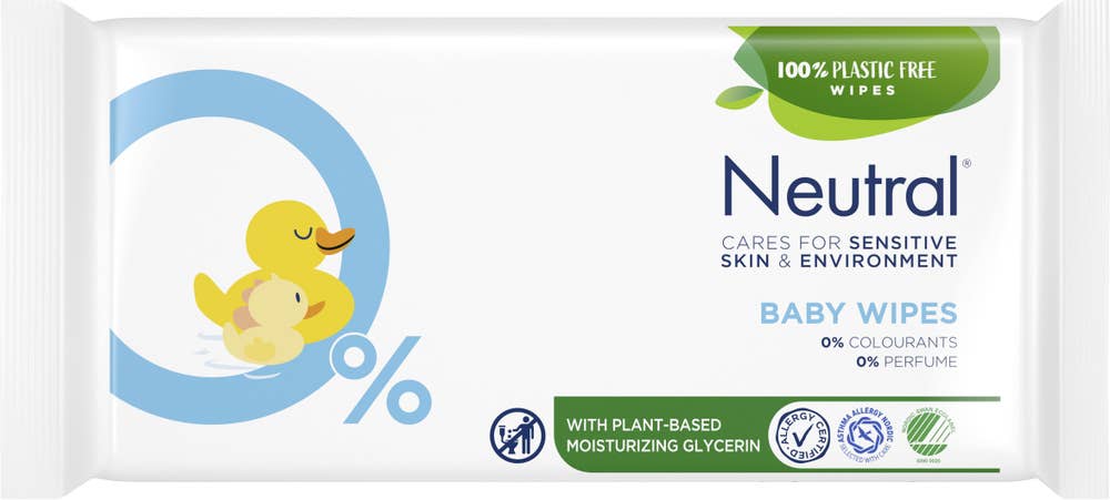 Neutral Våtservetter Baby Parfymfri