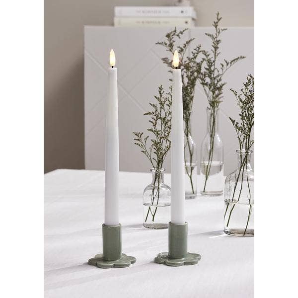 Star Trading Ljushållare Bloom Grön