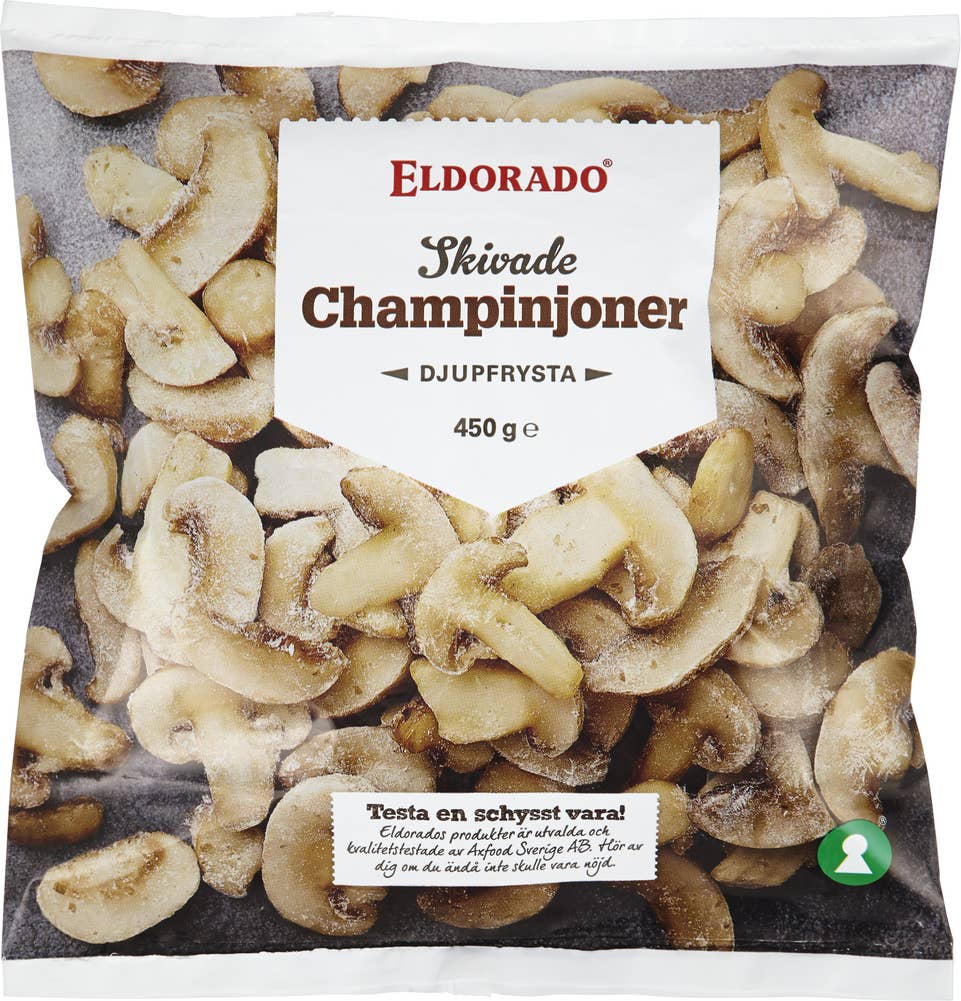 Eldorado Champinjoner Skivade Frysta