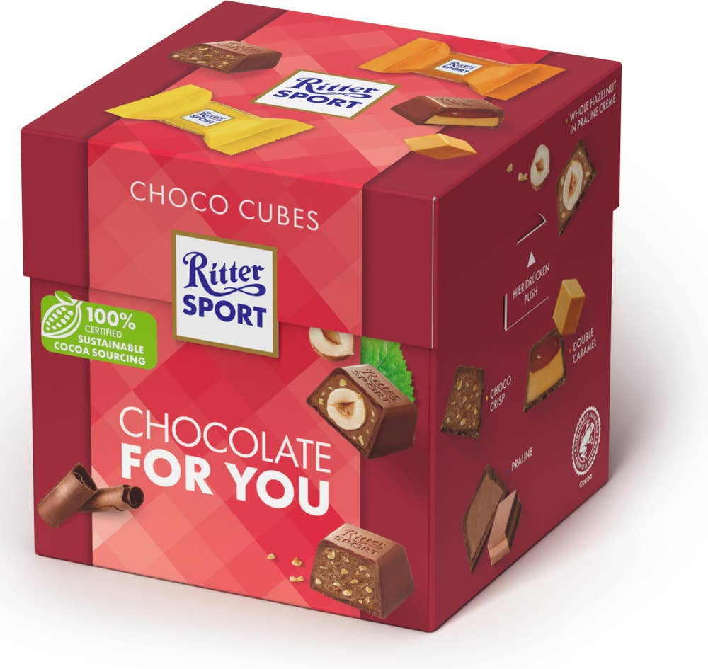 Ritter Sport Choklad Choco Cube