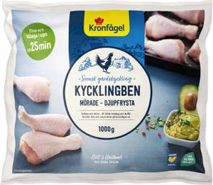 Kronfågel Kycklingben Frysta