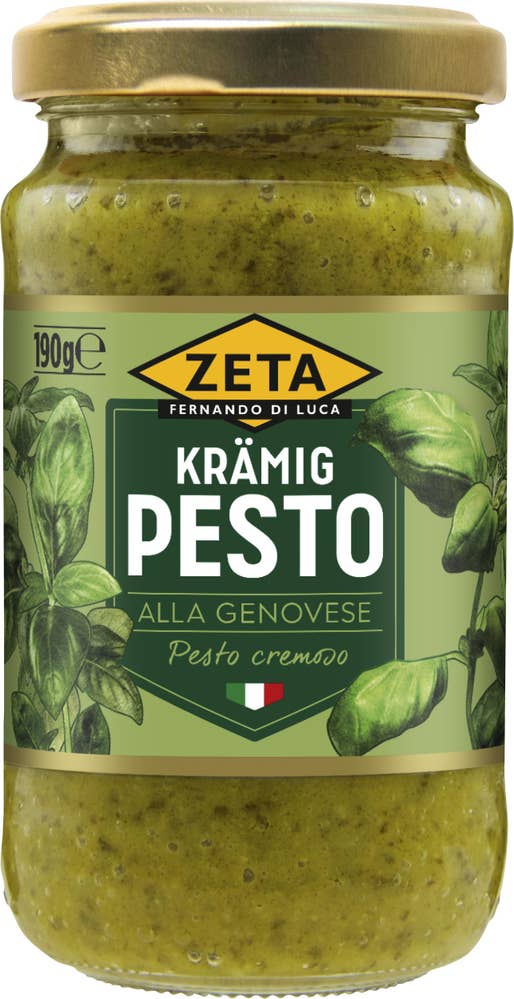 Zeta Pesto Alla Genovese Krämig