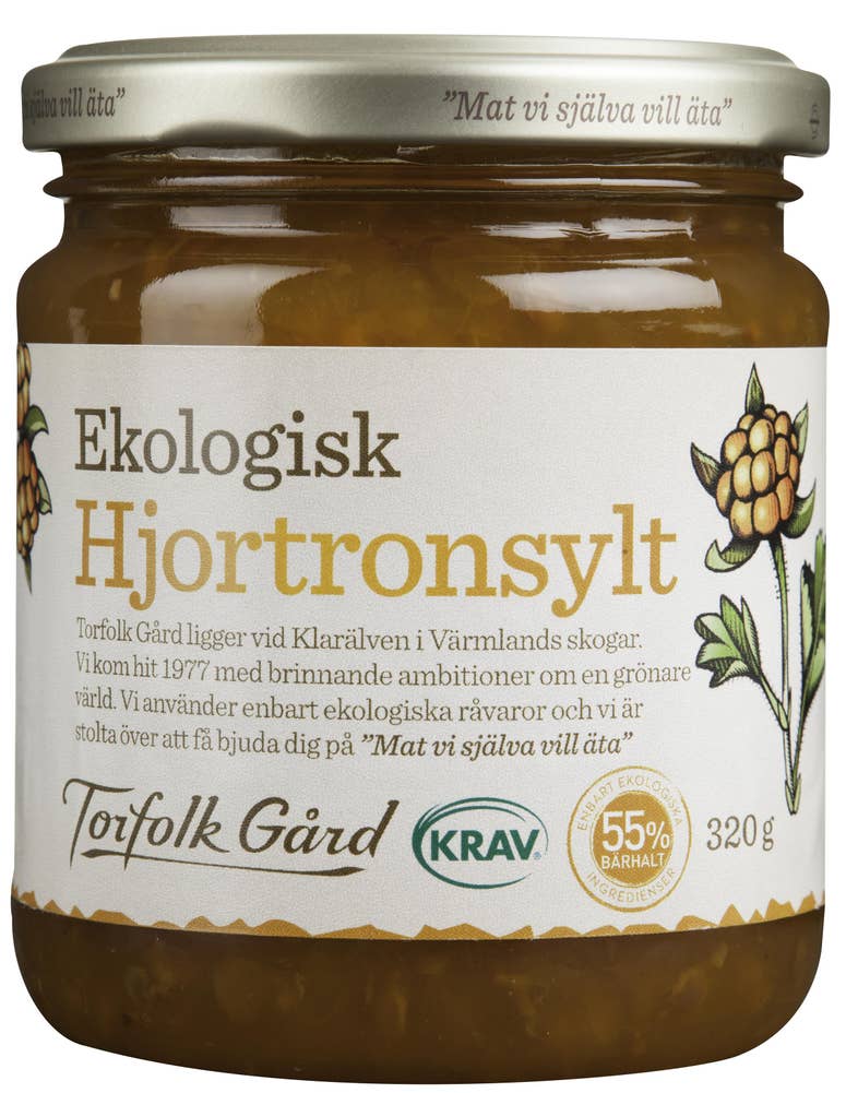 Torfolk Gård Hjortronsylt KRAV