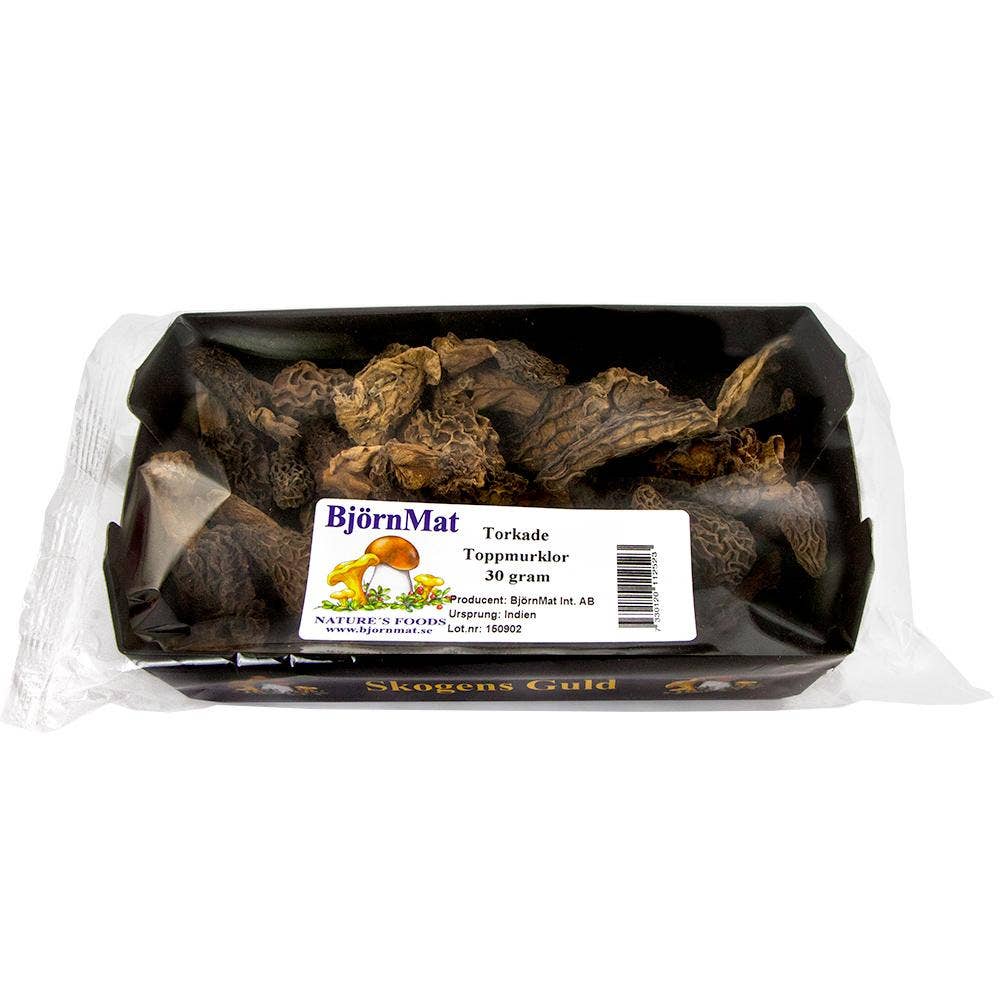 Björnmat Toppmurklor Torkade Björnmat