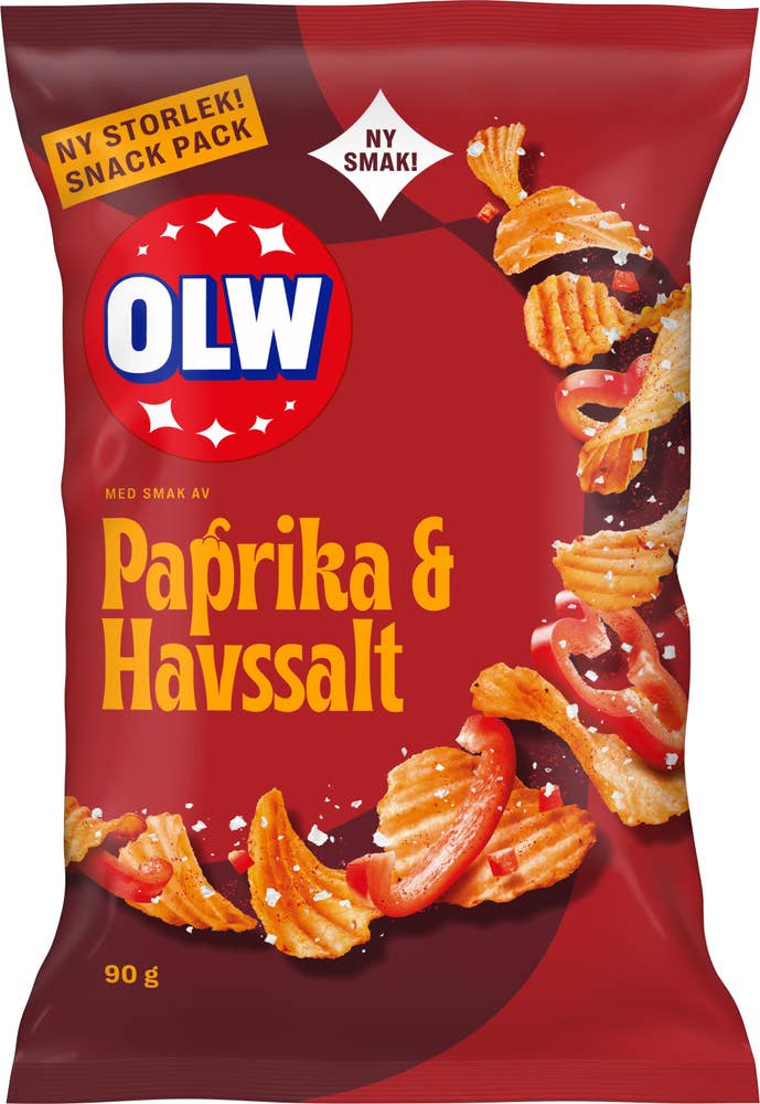 Chips Paprika & Havssalt