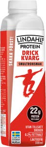 Lindahls Drickkvarg Smultron Laktosfri Utan Tillsatt Socker 0,8%
