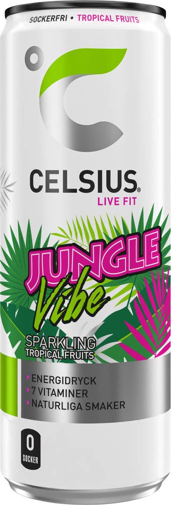 Celsius Energidryck Jungle Vibe Sockerfri
