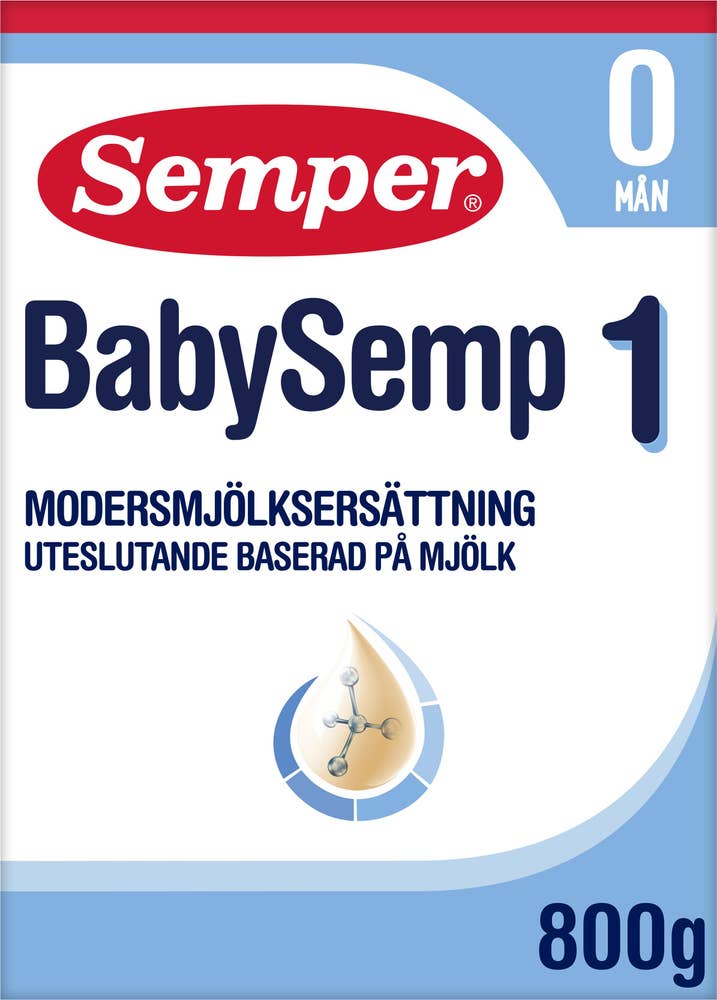 Semper Modersmjölksersättning BabySemp 1 0M