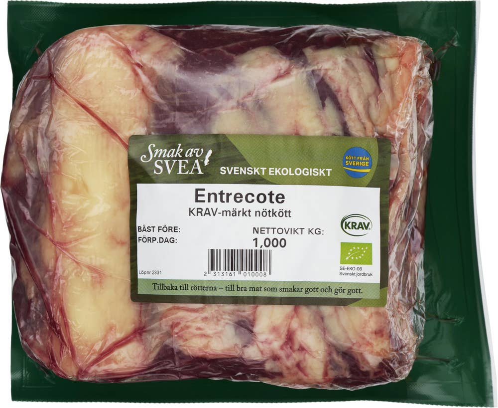 Smak av SVEA Entrecote KRAV
