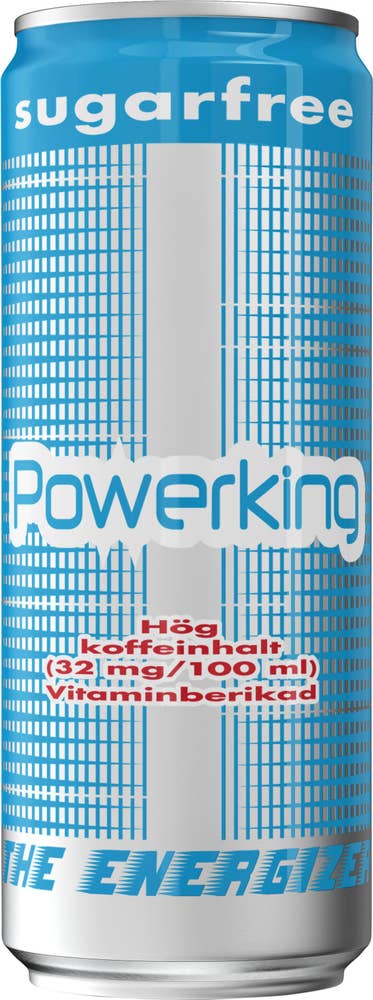 Powerking Energidryck Sockerfri
