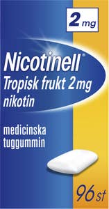 Nicotinell Tuggummi Tropisk Frukt 2mg