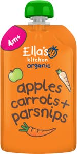 Ella's Kitchen Puré Äpple, Morot & Palsternacka 4M EKO