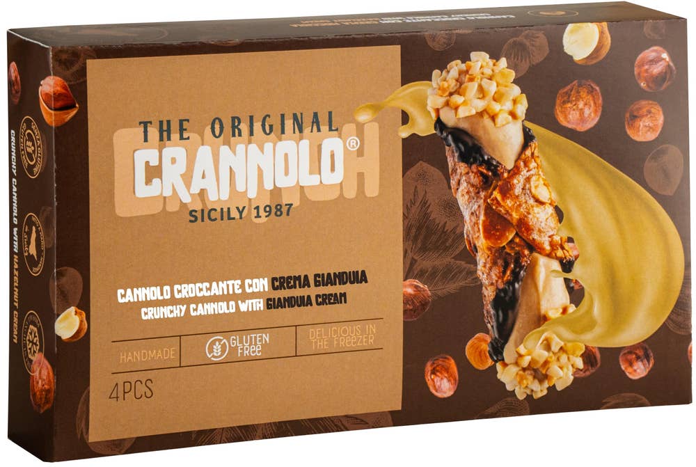 The Original Crannolo Cannoli med Giandujacreme