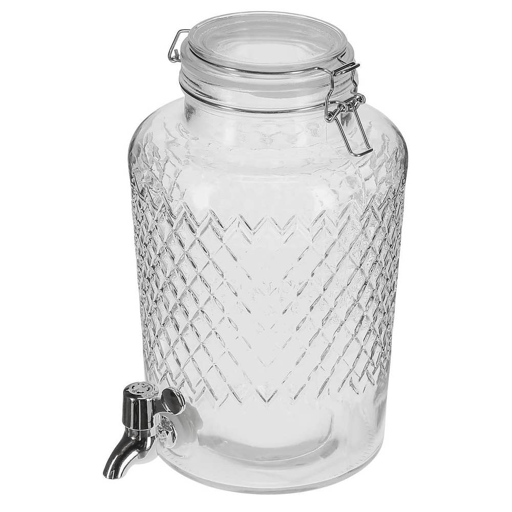 Clas Ohlson Glasburk Med Tappkran 6L Clas Ohlson