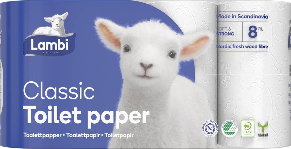 Lambi Toalettpapper Classic