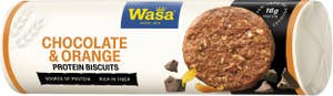 Wasa Proteinkakor Choklad & Apelsin