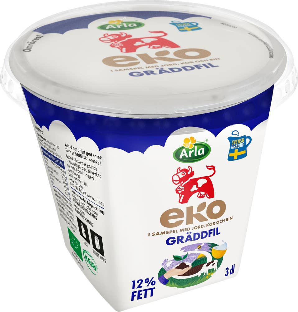 Gräddfil 12% KRAV/EKO