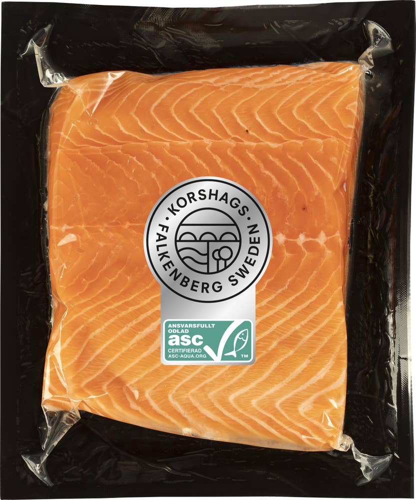 Korshags Färsk Laxfilé ASC 600g Korshags
